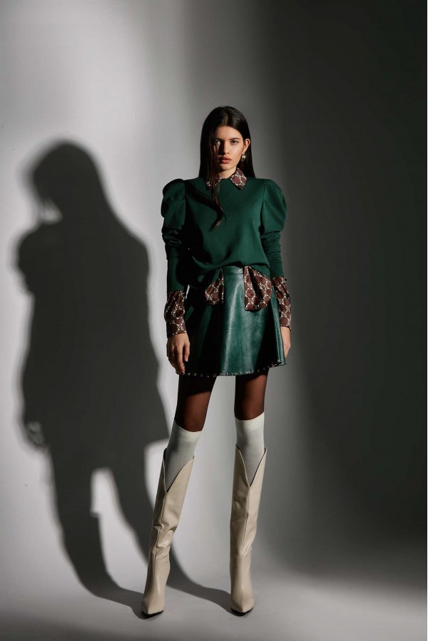 U R Ink DELIZIA044W1A3 CAMICIE e BLUSE BROWN Nuovi prodotti