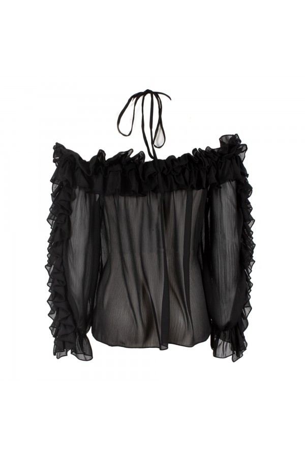 U R Ink SAN ISIDRO 234S4D6 CAMICIE e BLUSE NERO Enormi risparmi