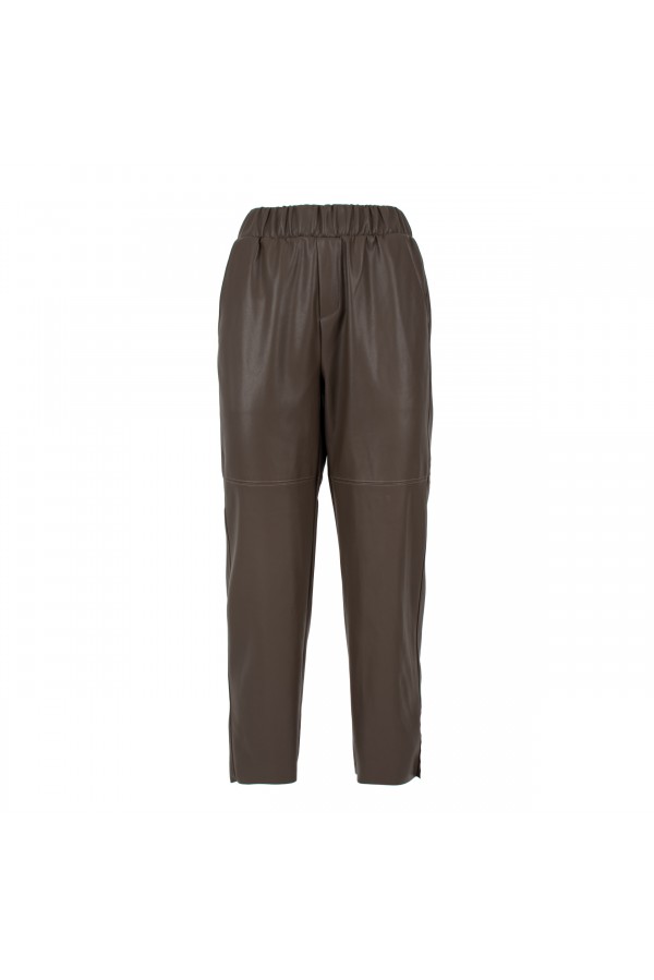 U R Ink ASTRID054W1B2 PANTALONI GREY Latest stili