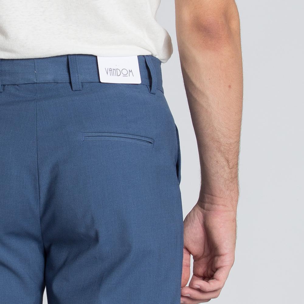 Vandom Pantalone sartoriale 1 pence effetto lana Presa