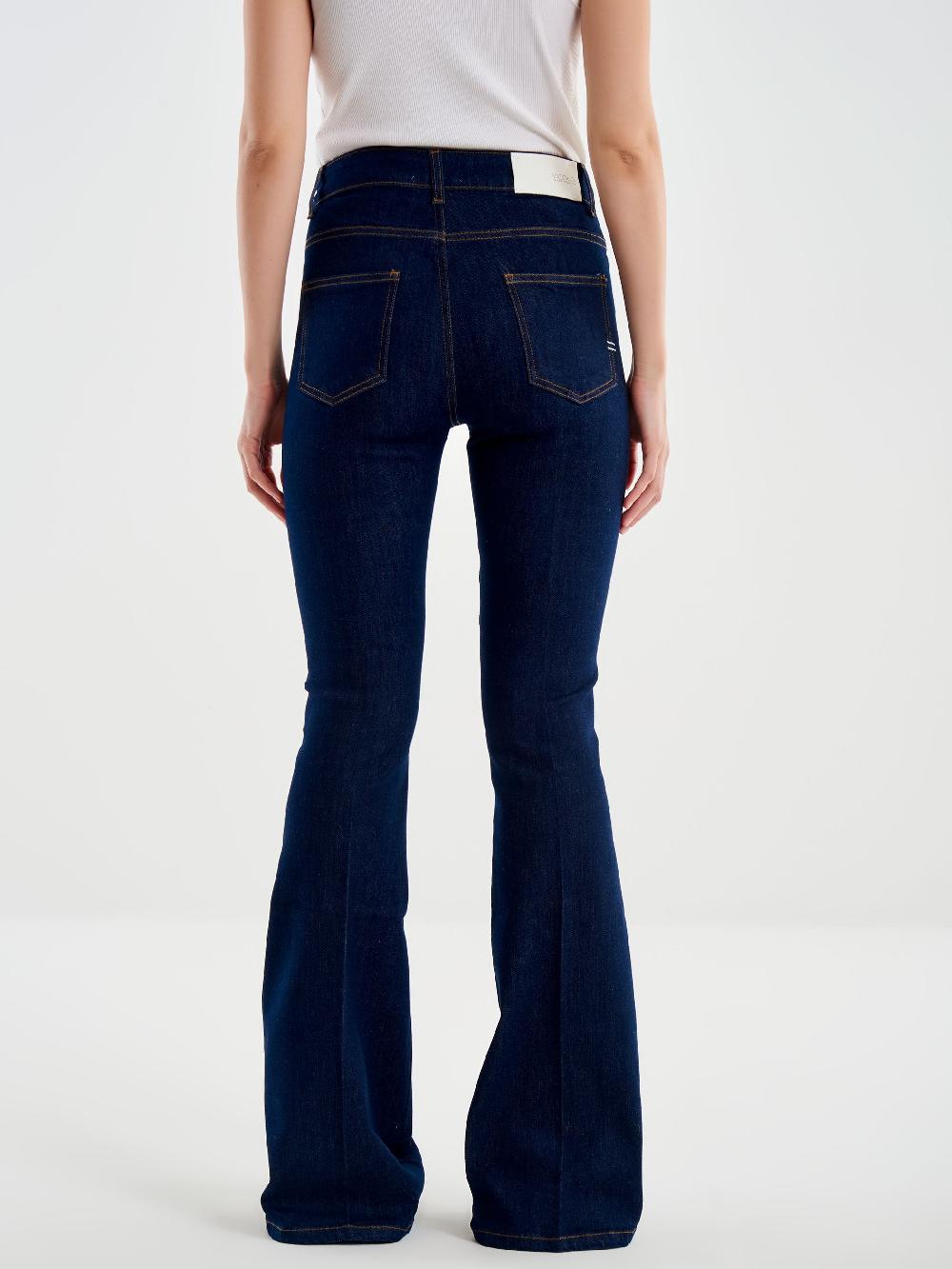 Vicolo Icon Jeans Ele FLare Blu Nuovi prodotti