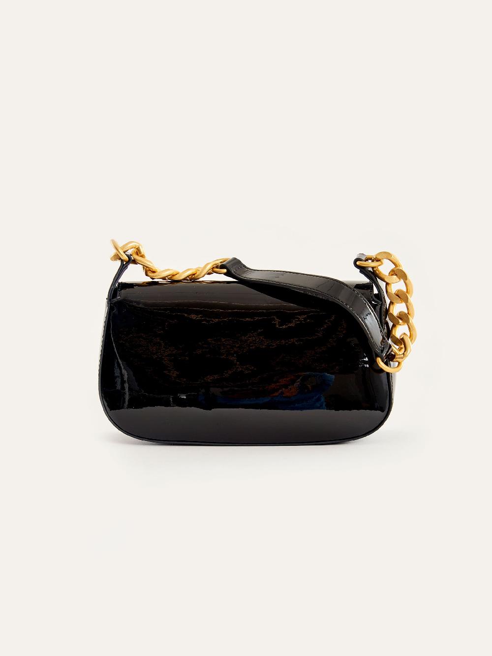 Vicolo Borsa Glossy Piccadilly Nero Offerta settimanale