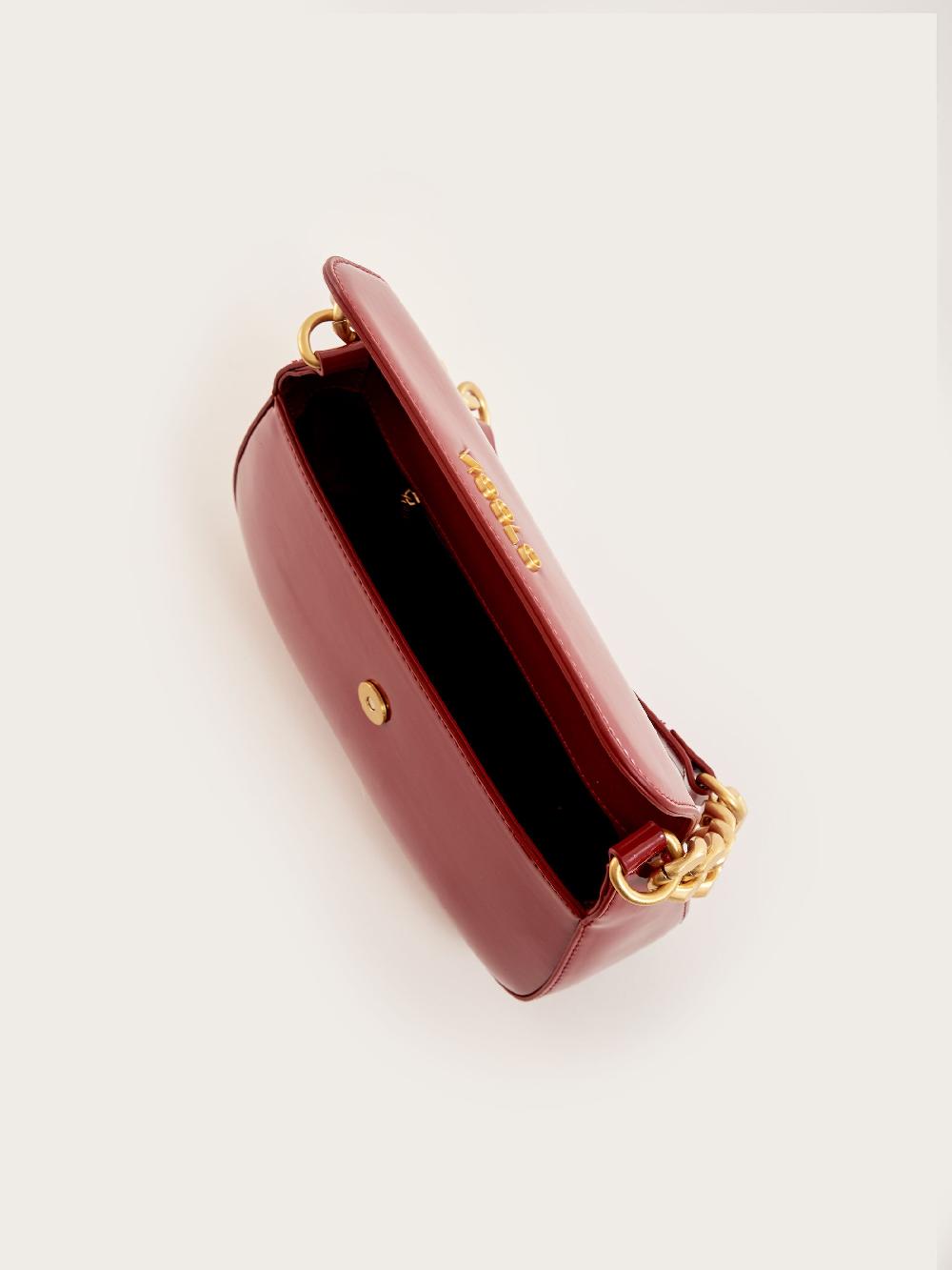 Vicolo Borsa Glossy Piccadilly Bordeaux Ritorno libero