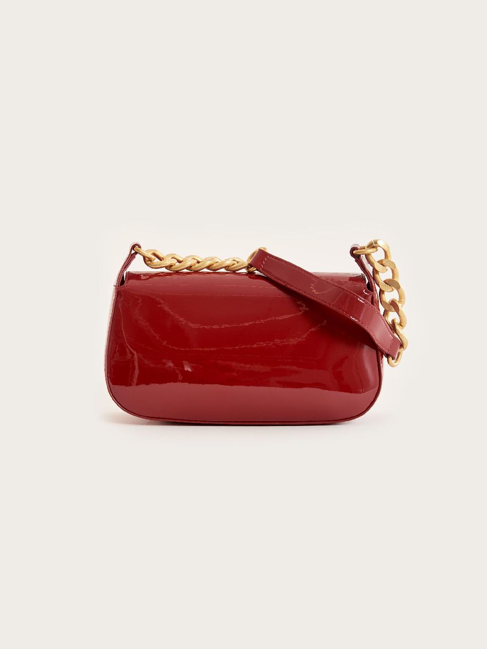 Vicolo Borsa Glossy Piccadilly Bordeaux Ritorno libero