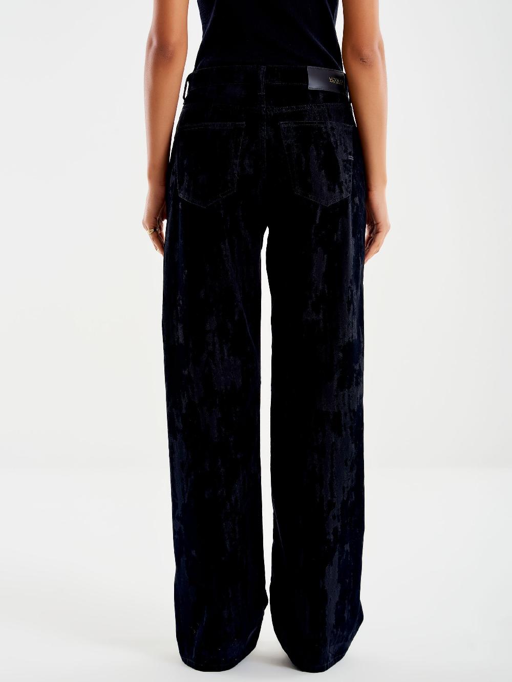 Vicolo Jeans Icon Alex Floccato Nero Ultimi due giorni