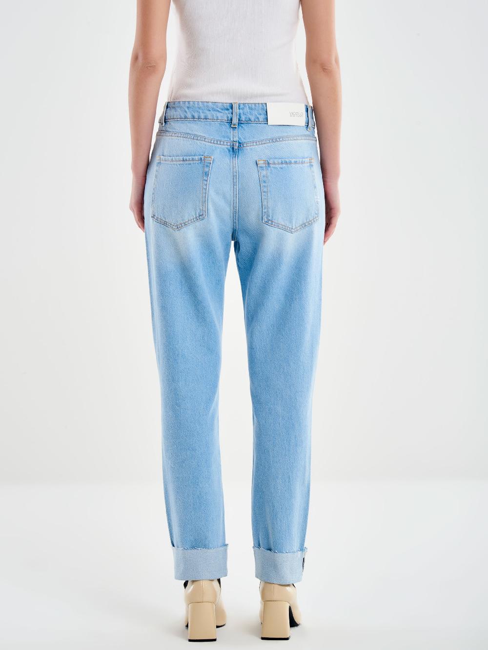 Vicolo Jeans Icon Piper Chiaro Blu Fino al 50% di sconto