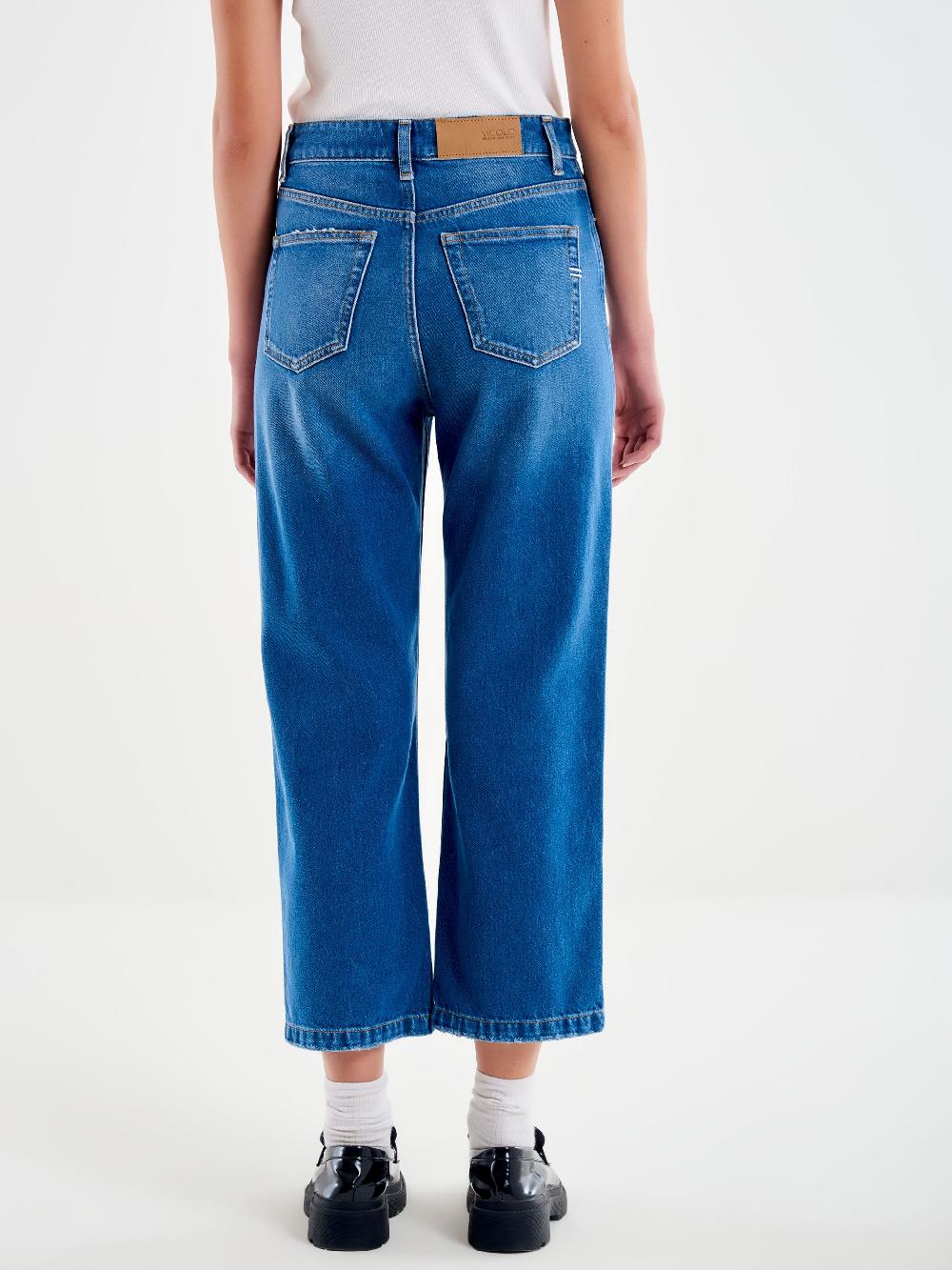 Vicolo Jeans Icon Kate Blu Fino al 60% di sconto