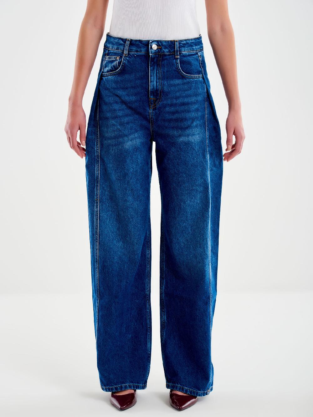 Vicolo Jeans Mary con Pence Blu In vendita