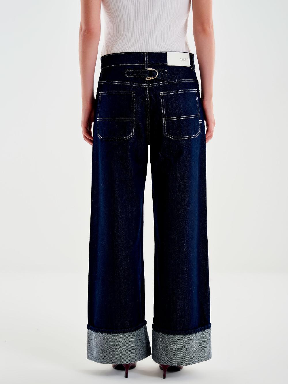 Vicolo Jeans Diva Ampio Blu Sconti questo mese