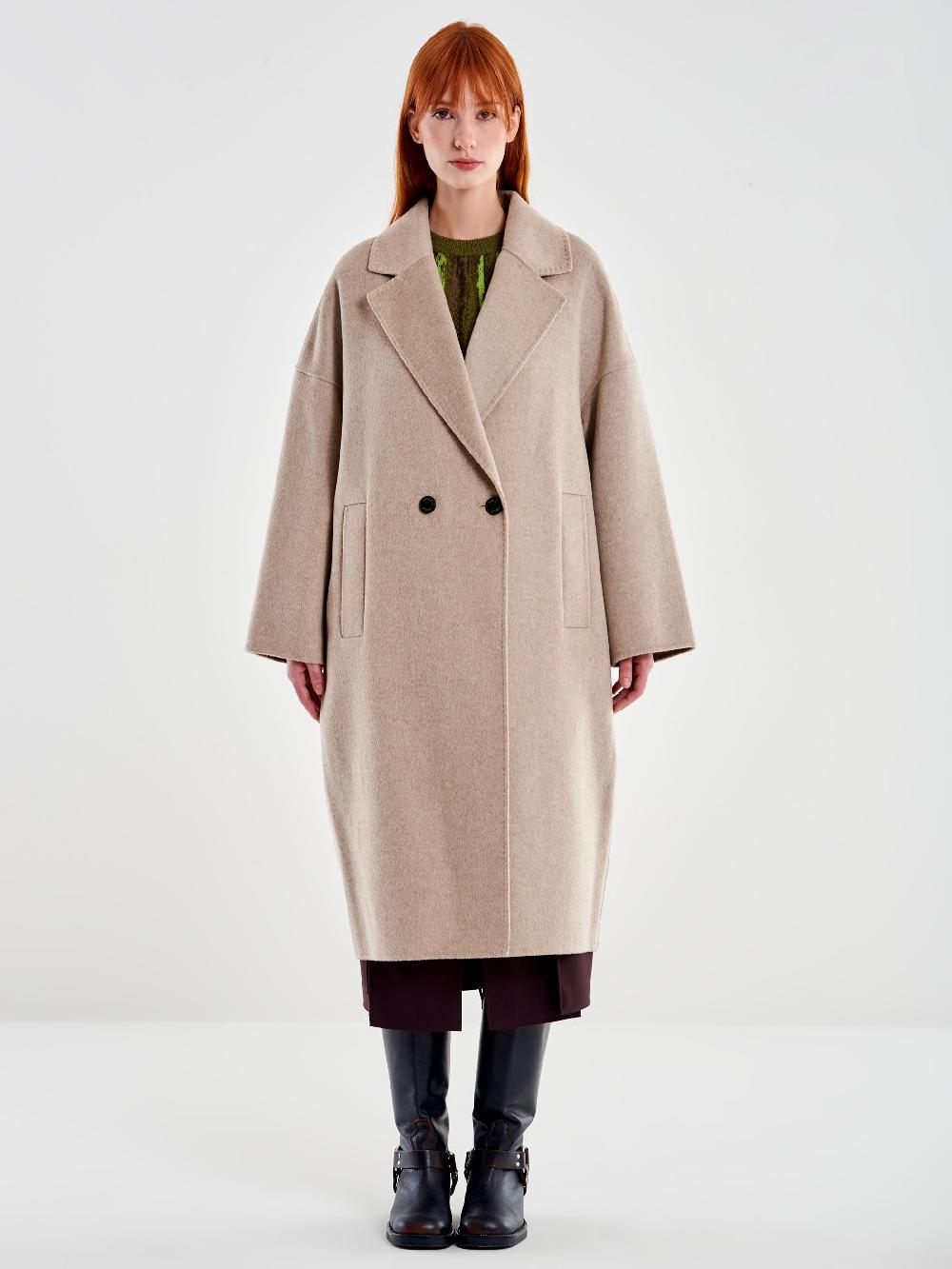 Vicolo Cappotto Oversized Fango Cyber Monday