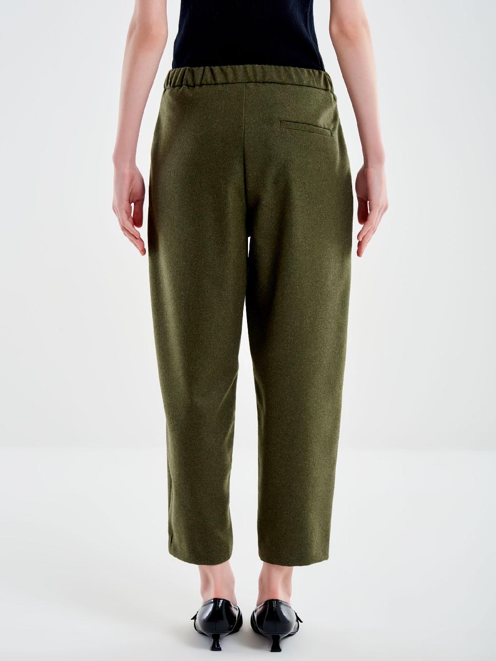 Vicolo Pantalone Carrot Fit Fesco di Lana – Vicolo Esporta salva