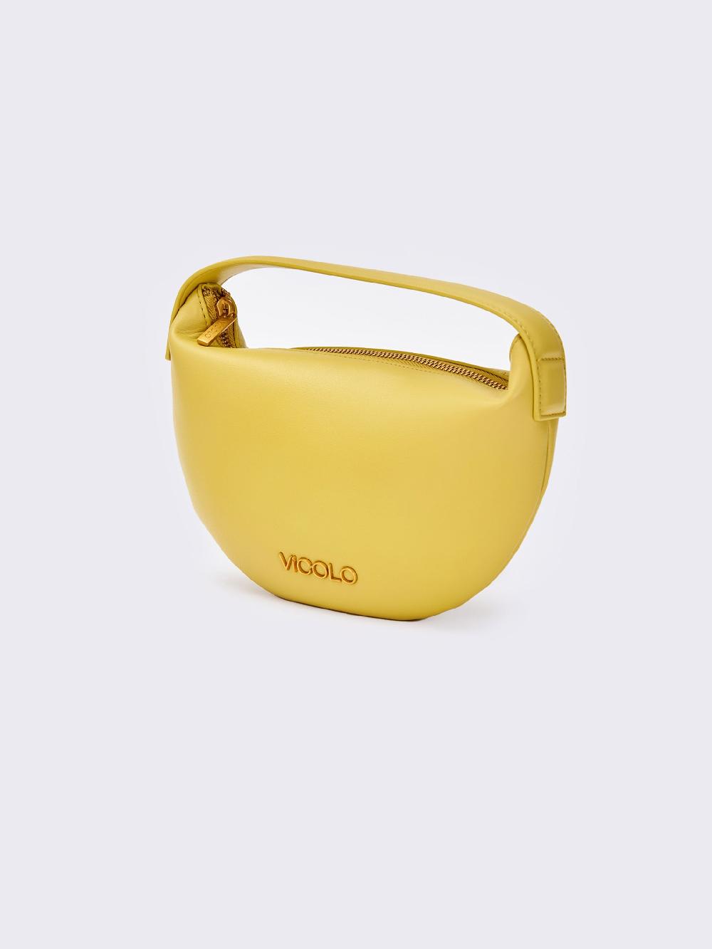Vicolo Borsa Croissant Lime Liquidazione