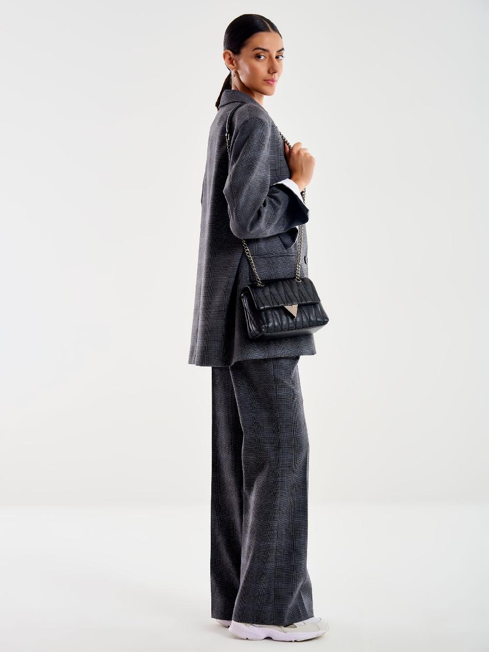 Vicolo Borsa Belleville Small Nero Sconti VIP