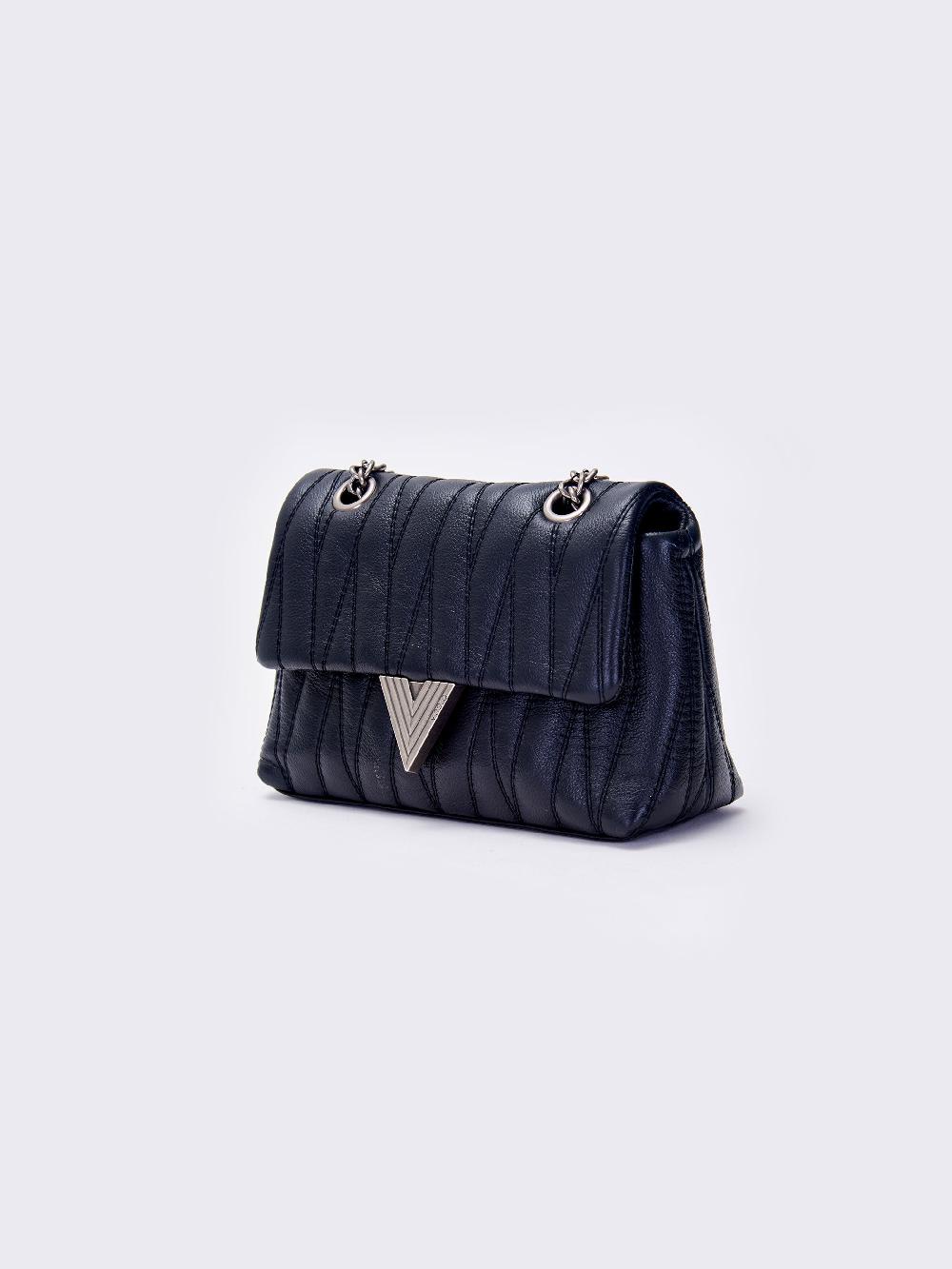 Vicolo Borsa Belleville Small Nero Sconti VIP