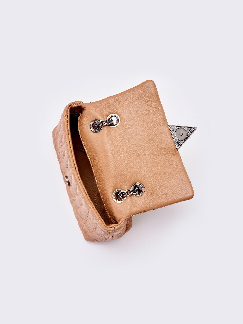 Vicolo Borsa Belleville Small Cammello Offerta settimanale