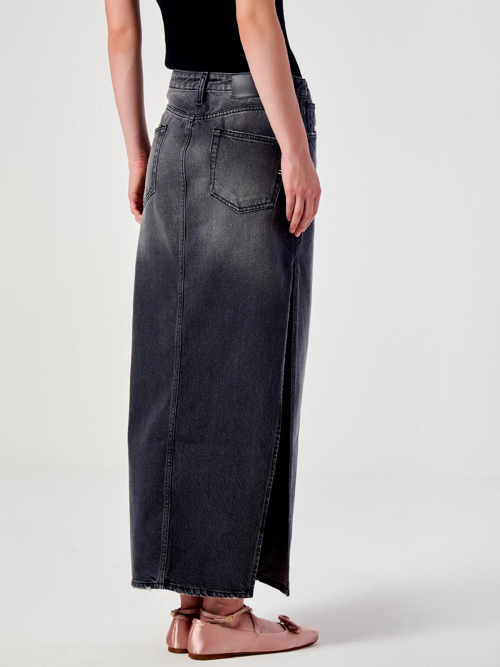 Vicolo Gonna Lunga in Denim – Vicolo Only for today