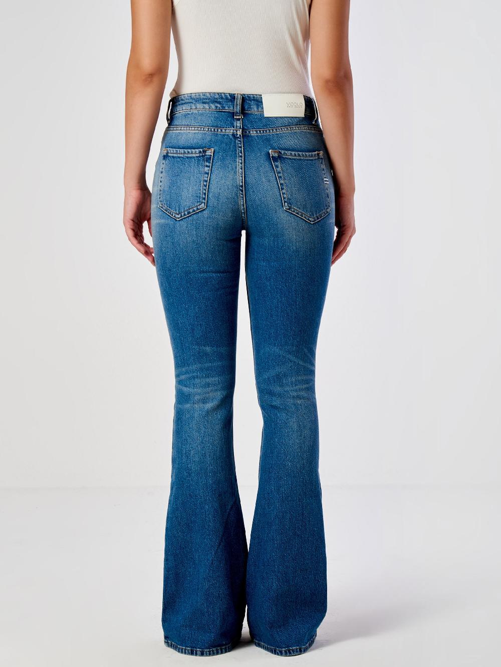 Vicolo Jeans Icon Gisele FlareBlu Limitato a 3 giorni