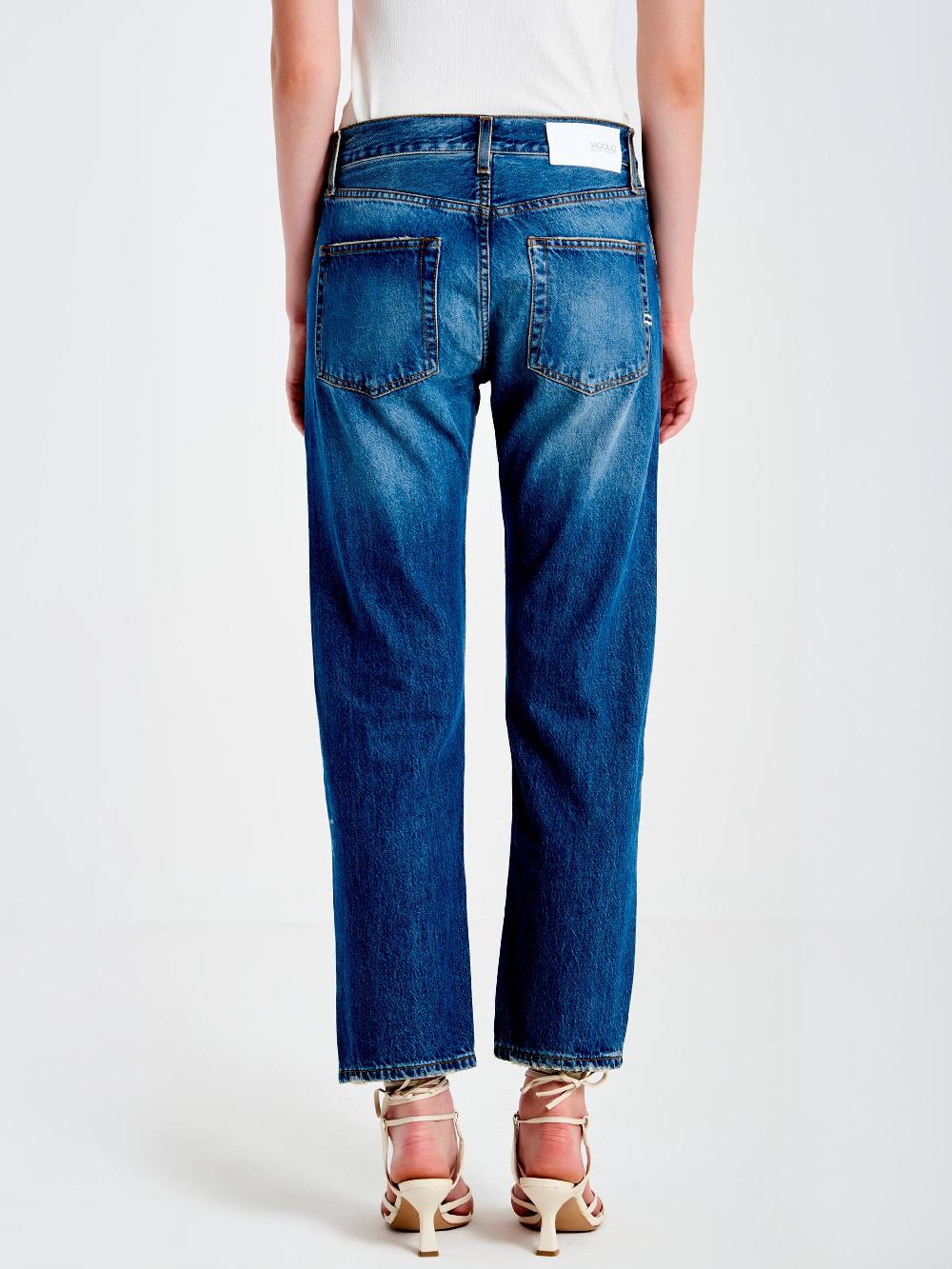 Vicolo Jeans Zoe Bottoni Gioiello BaggyBlu Italia