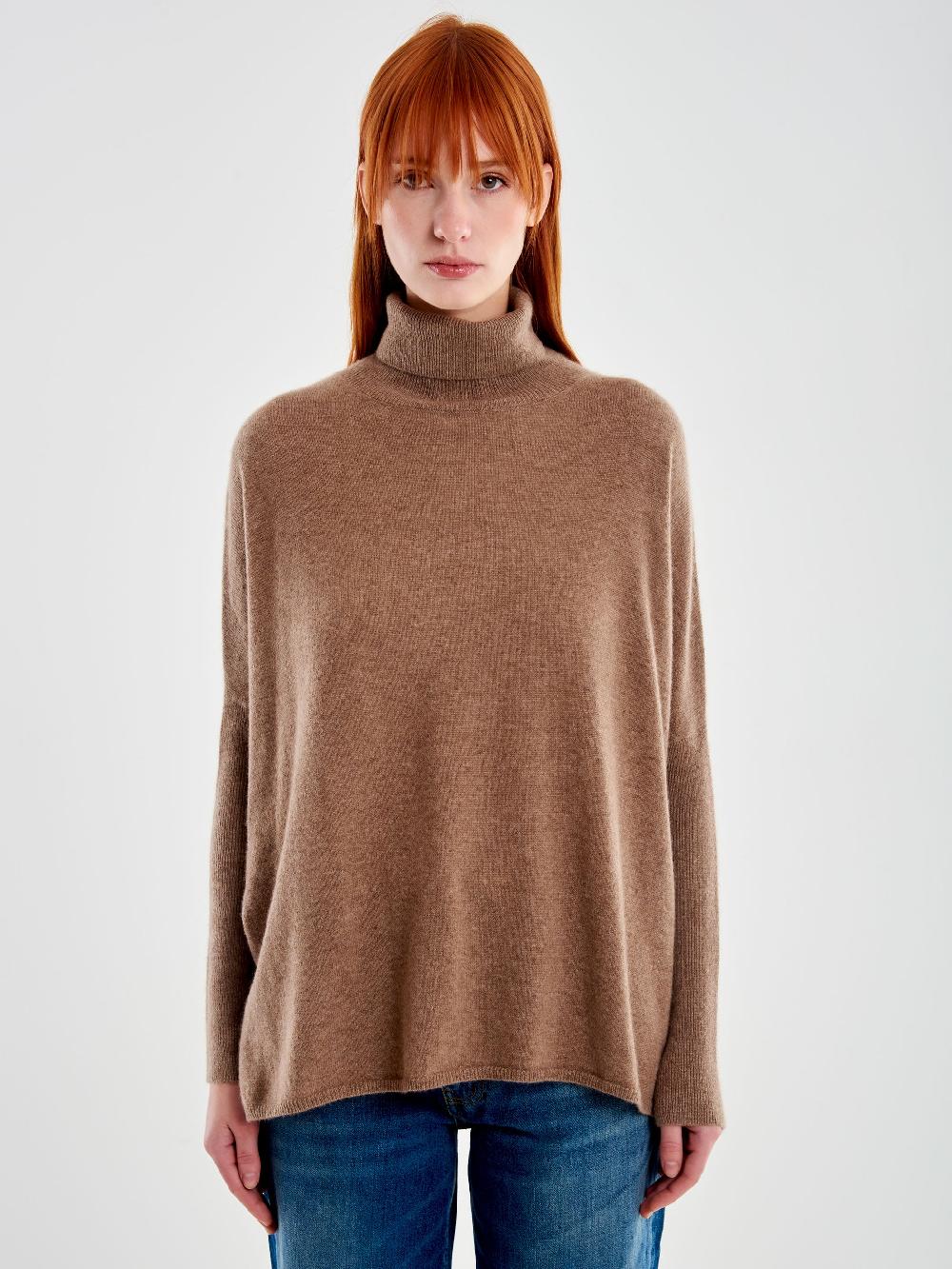 Vicolo Dolcevita 100% Cashmere Tortora Black Friday