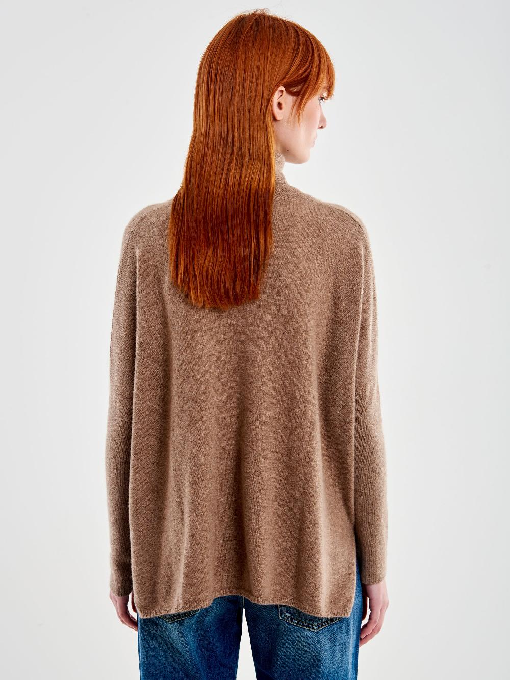Vicolo Dolcevita 100% Cashmere Tortora Black Friday