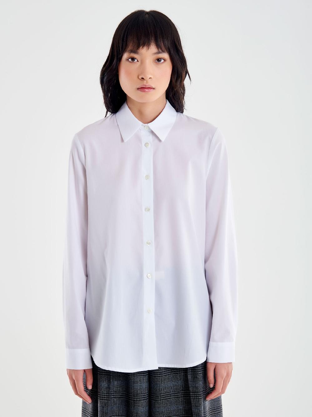 Vicolo Camicia Basic Bianco Sostegno trimestrale