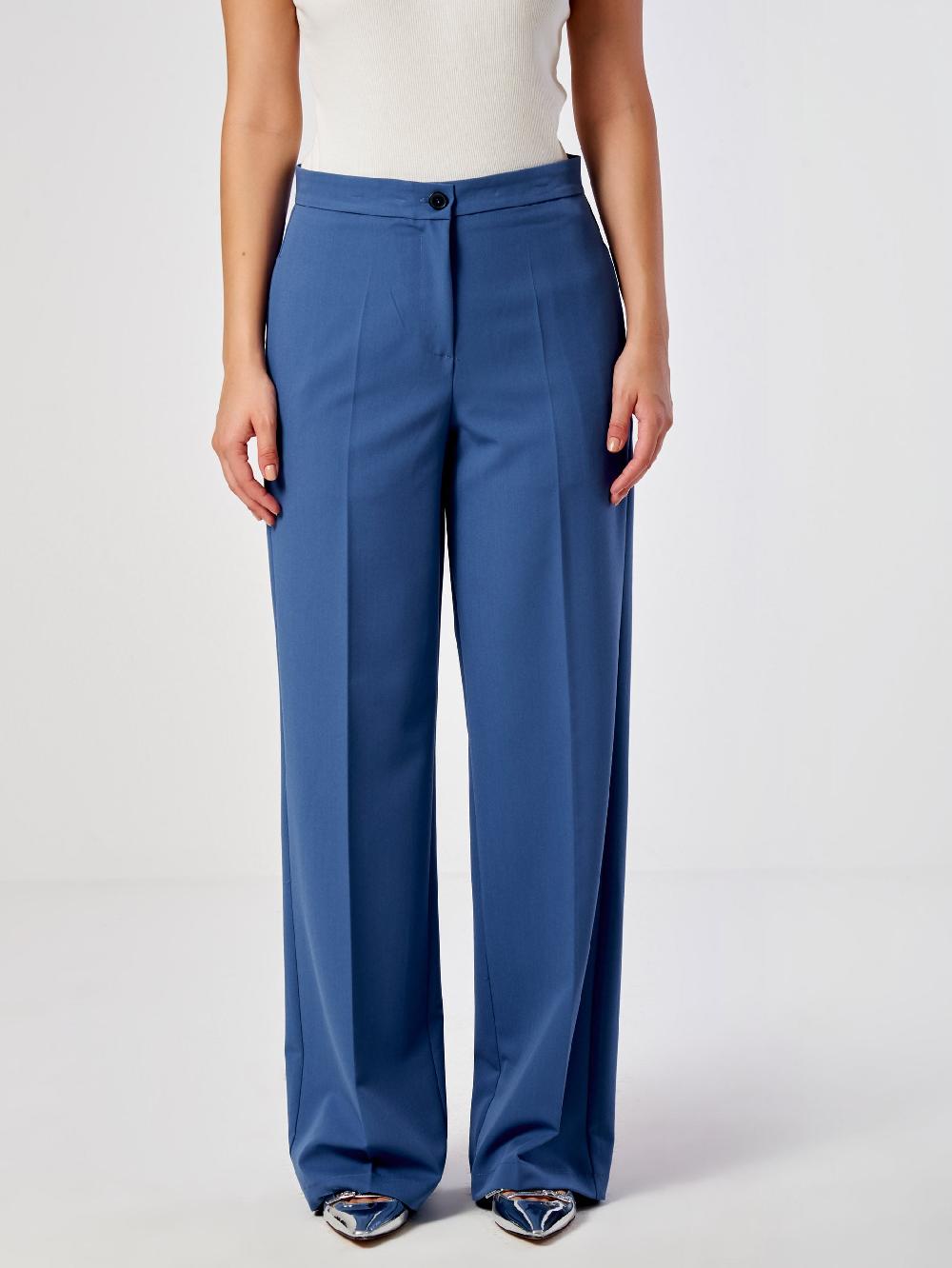 Vicolo Pantalone Palazzo Basic Blu Promozione