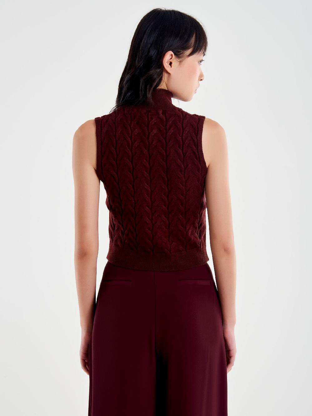 Vicolo Dolcevita Trecce Bordeaux Negozio online di fabbrica