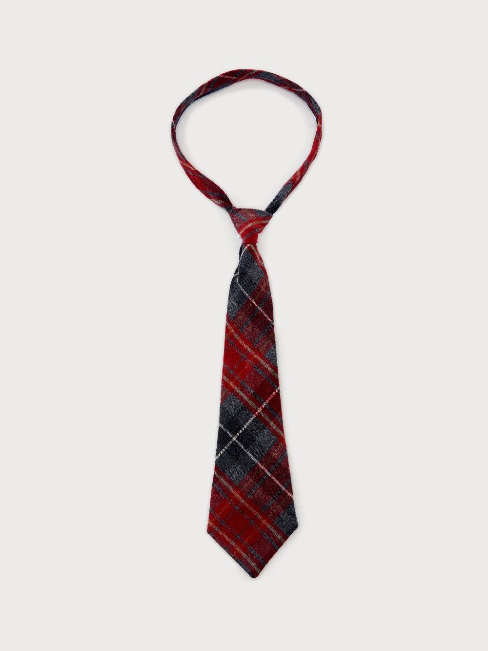 Vicolo Cravatta a Quadri Bordeaux Flash Sale