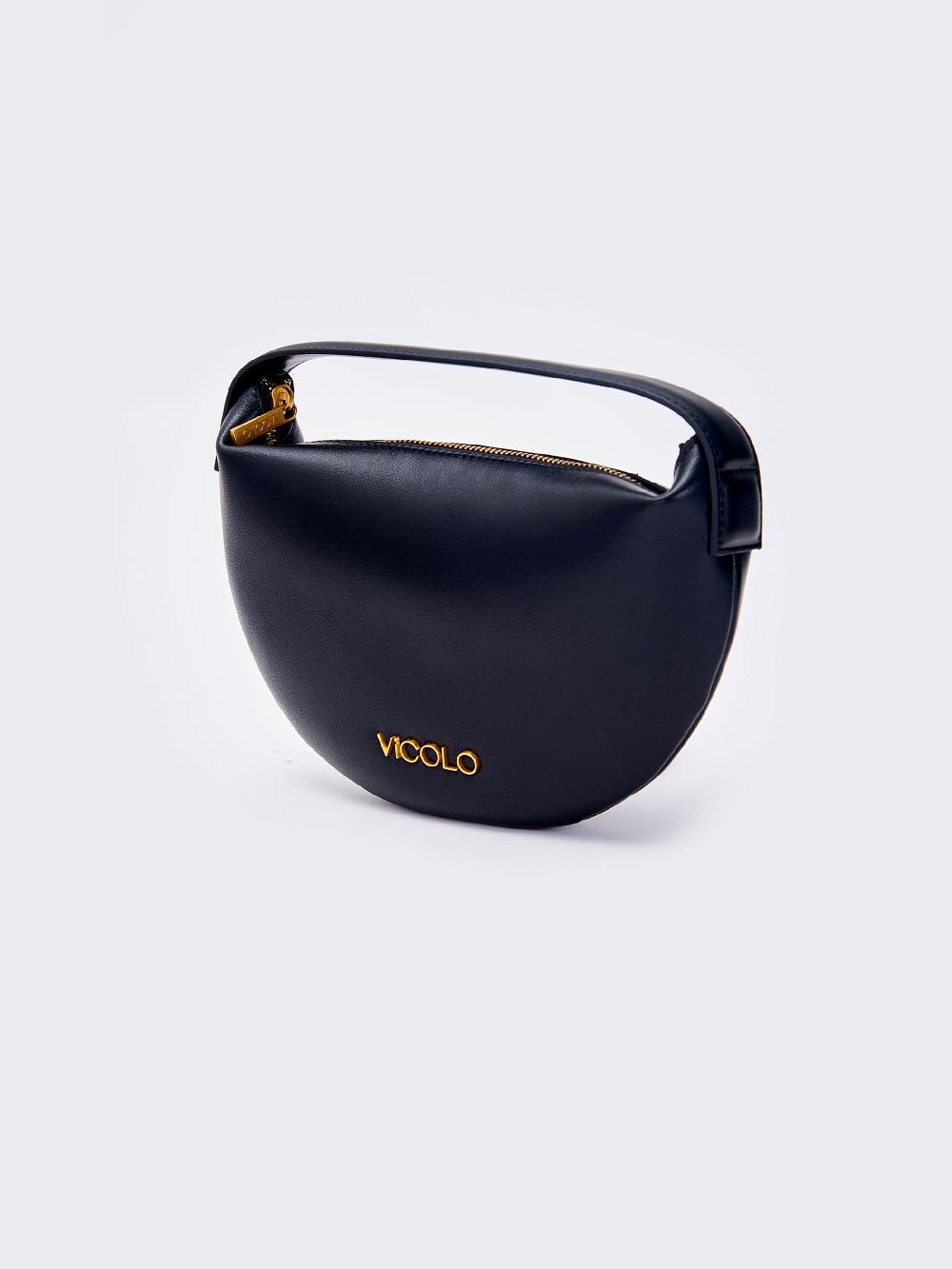 Vicolo Borsa Croissant Nero Cyber Monday