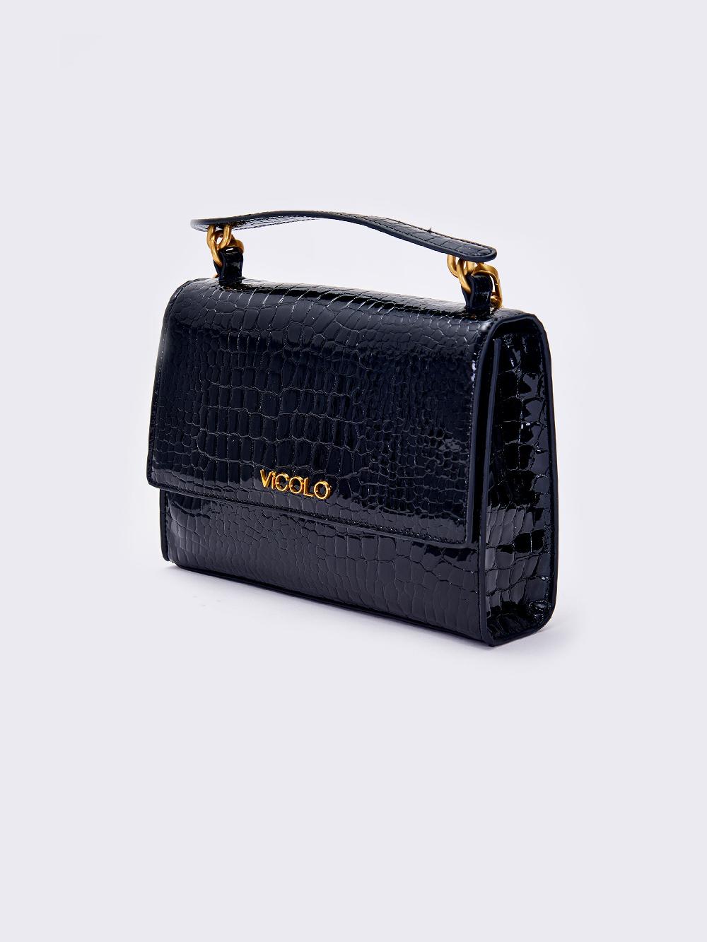 Vicolo Borsa Portobello Nero Offerta Pasqua