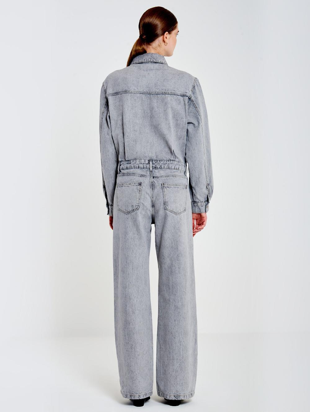 Vicolo Tuta in Denim Grigio – Vicolo Comprane uno, ottenene uno gratis