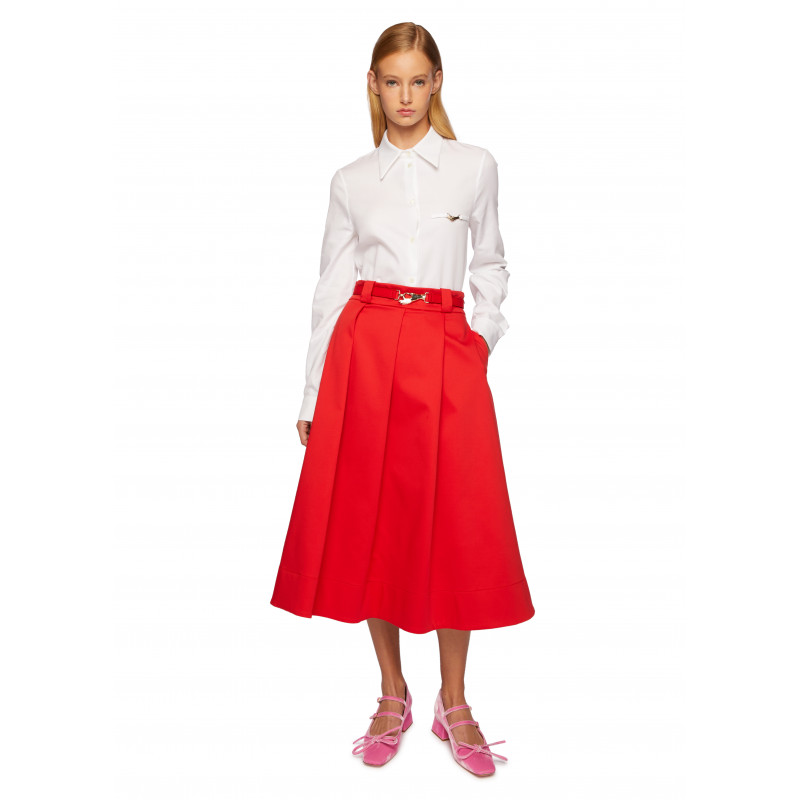 Vivetta CAMICIA COTONE OXFORD Ritorno libero