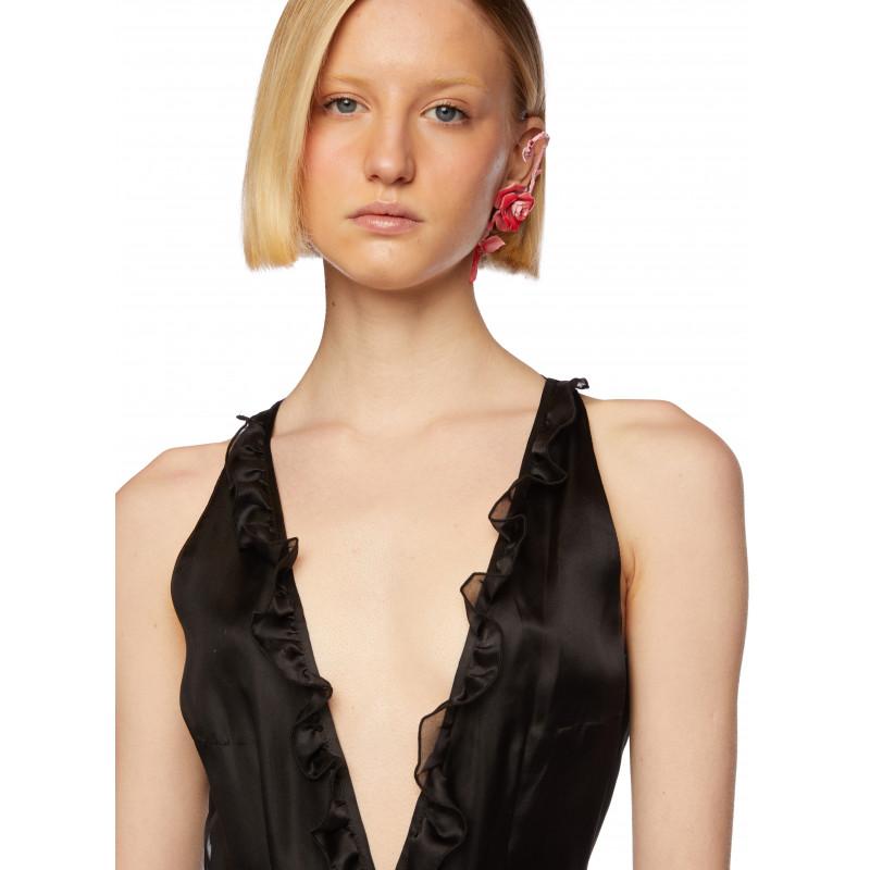 Vivetta ABITO LUNGO IN ORGANZA DI SETA Ultimi due giorni