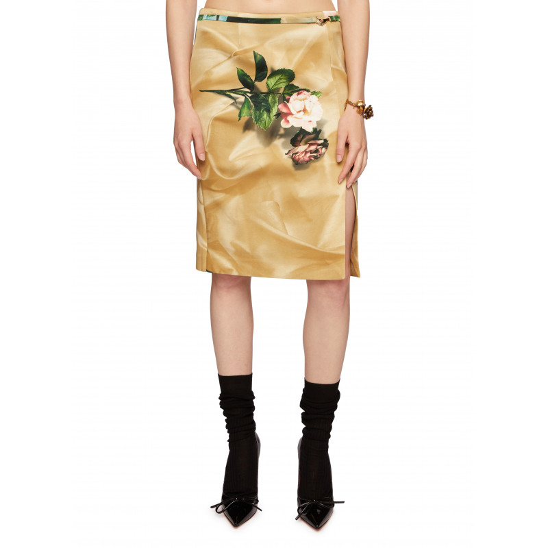 Vivetta GONNA PENCIL STAMPA VASI E FIORI