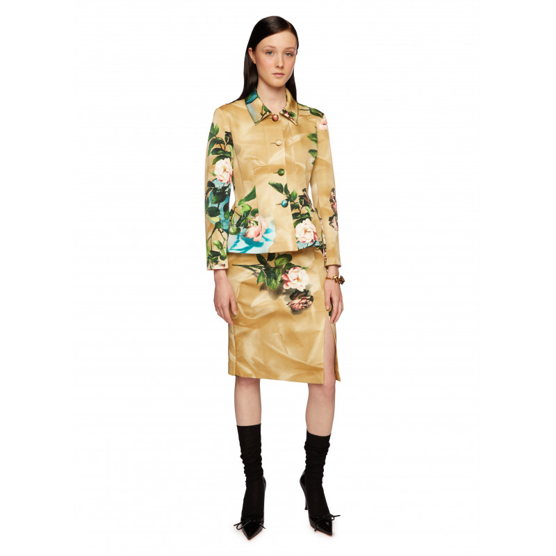 Vivetta GONNA PENCIL STAMPA VASI E FIORI Grandi sconti