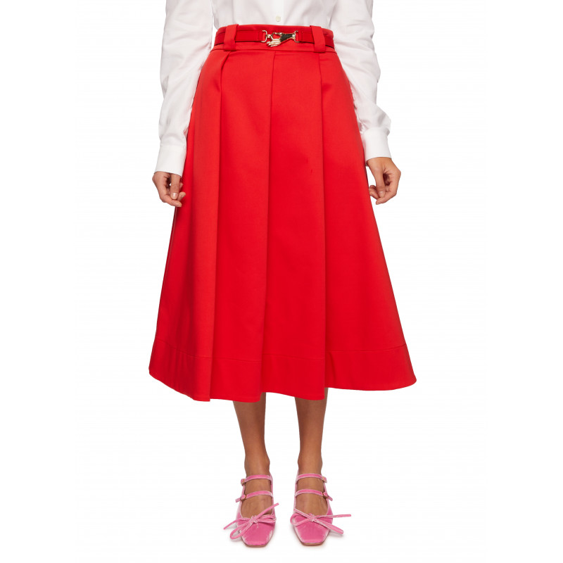 Vivetta GONNA A PIEGHE GABARDINE