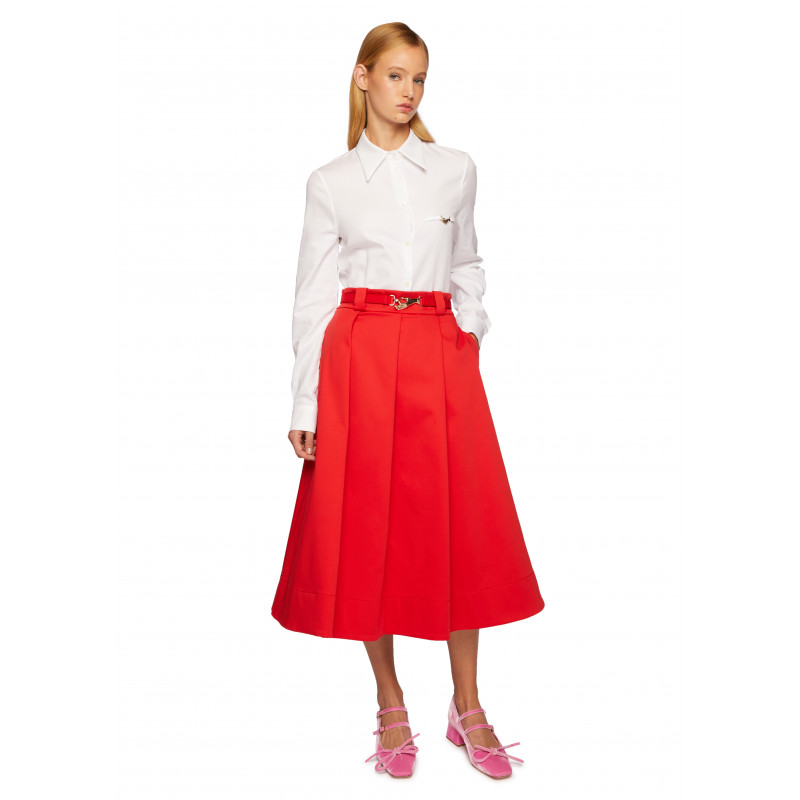 Vivetta GONNA A PIEGHE GABARDINE Bestseller