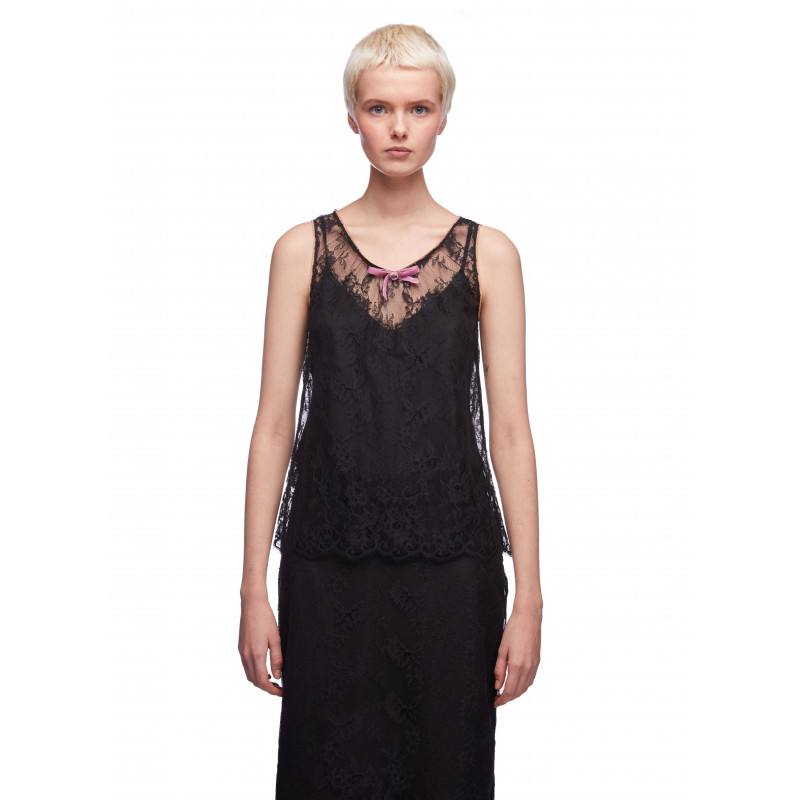 Vivetta TOP SMANICATO IN PIZZO