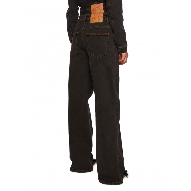 Vivetta PANTALONE DENIM CARGO-FIT Sostegno trimestrale