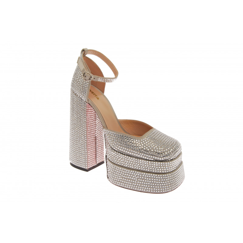 Vivetta PLATFORM MARY JANE CON CRISTALLI