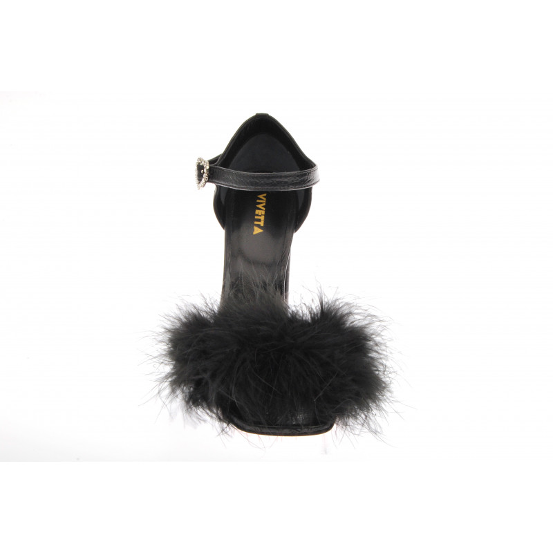 Vivetta SANDALI CON MARABU Italia