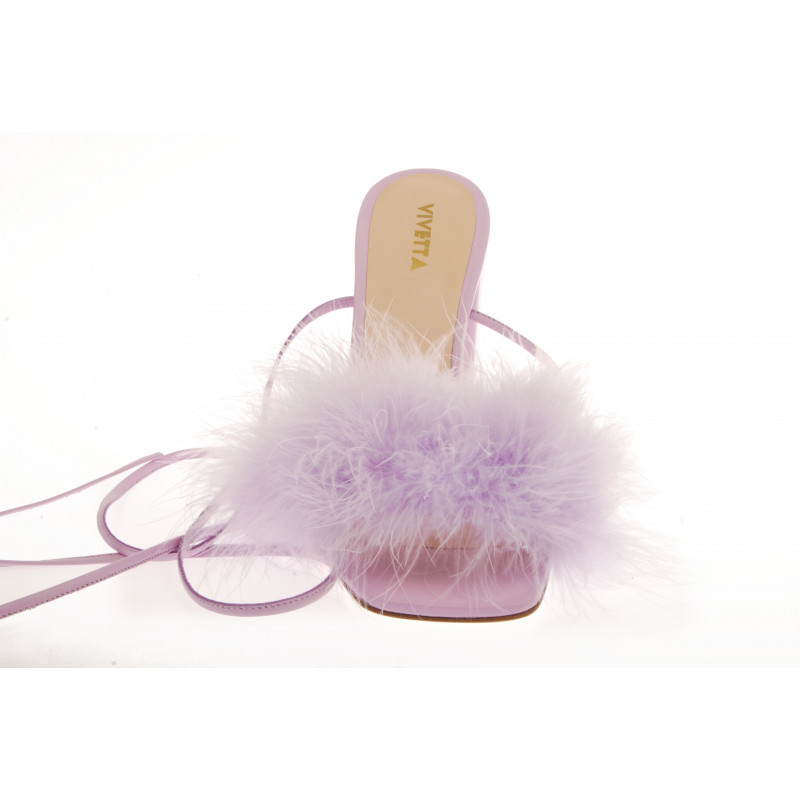 Vivetta SANDALI CON MARABU Promozione