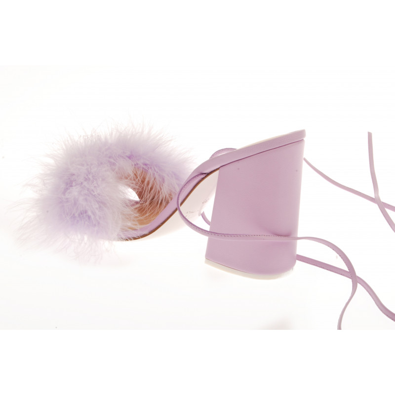 Vivetta SANDALI CON MARABU Promozione