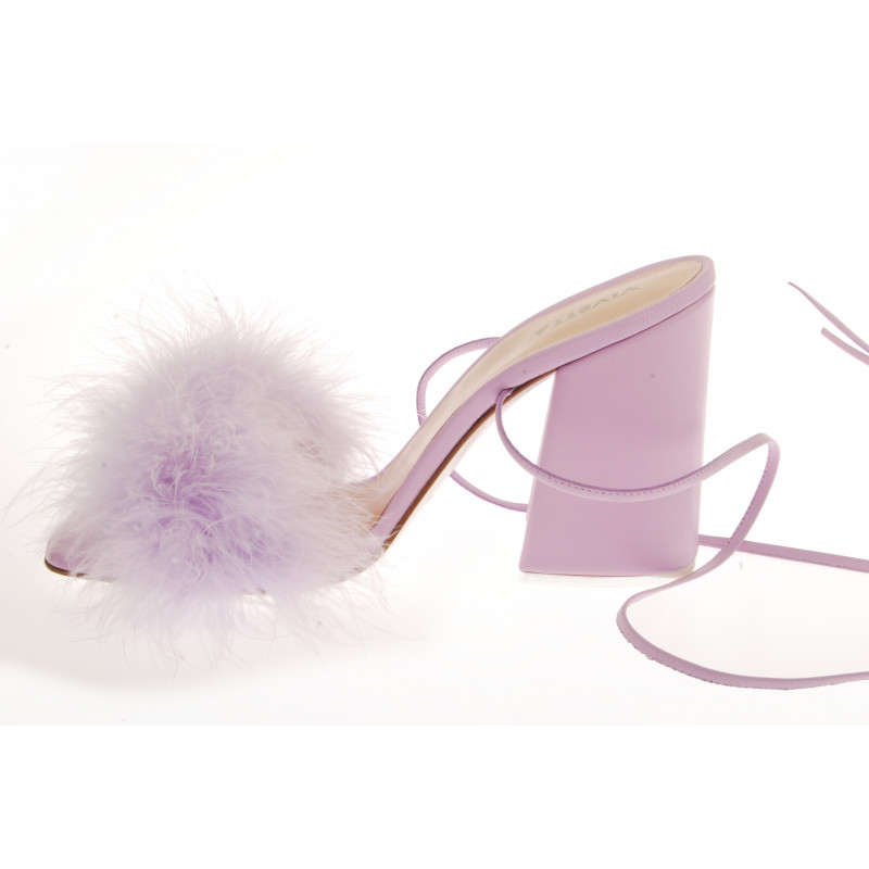 Vivetta SANDALI CON MARABU Promozione