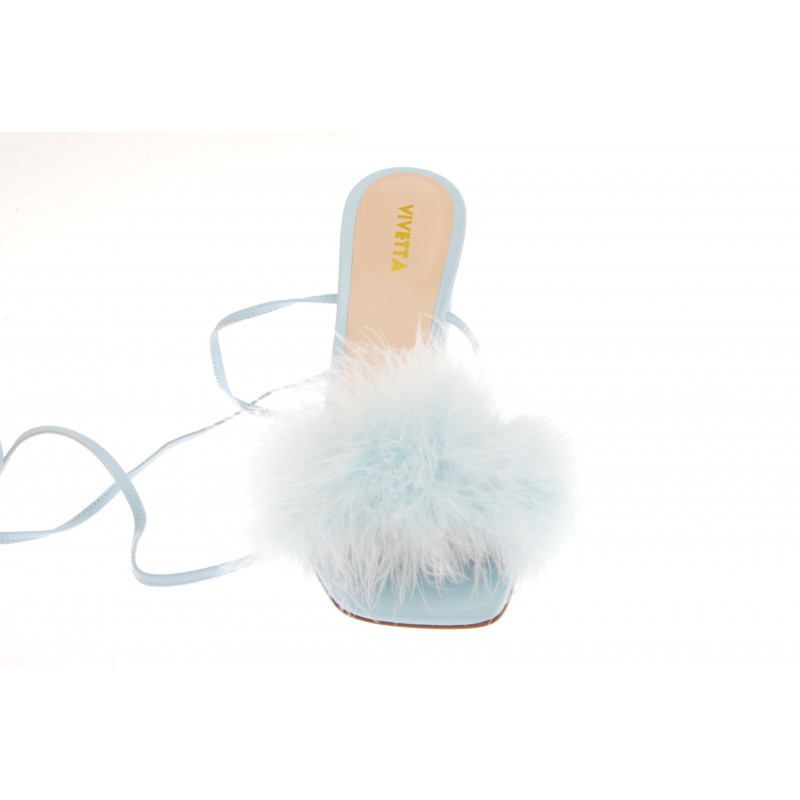 Vivetta SANDALI CON MARABU Pezzi Unici