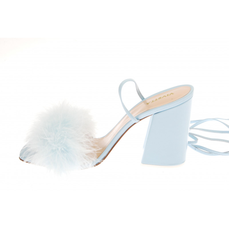 Vivetta SANDALI CON MARABU Pezzi Unici