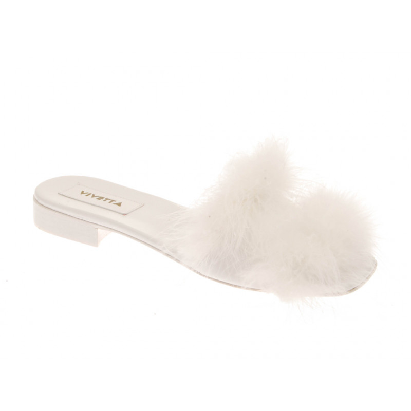 Vivetta SANDALI FLAT CON MARABÙ