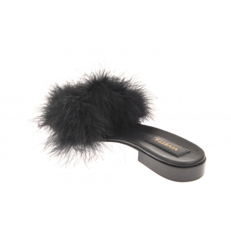 Vivetta SANDALI FLAT CON MARABÙ Negozi Online