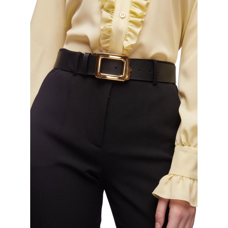 Vivetta CINTURA IN PELLE CON PROFILI