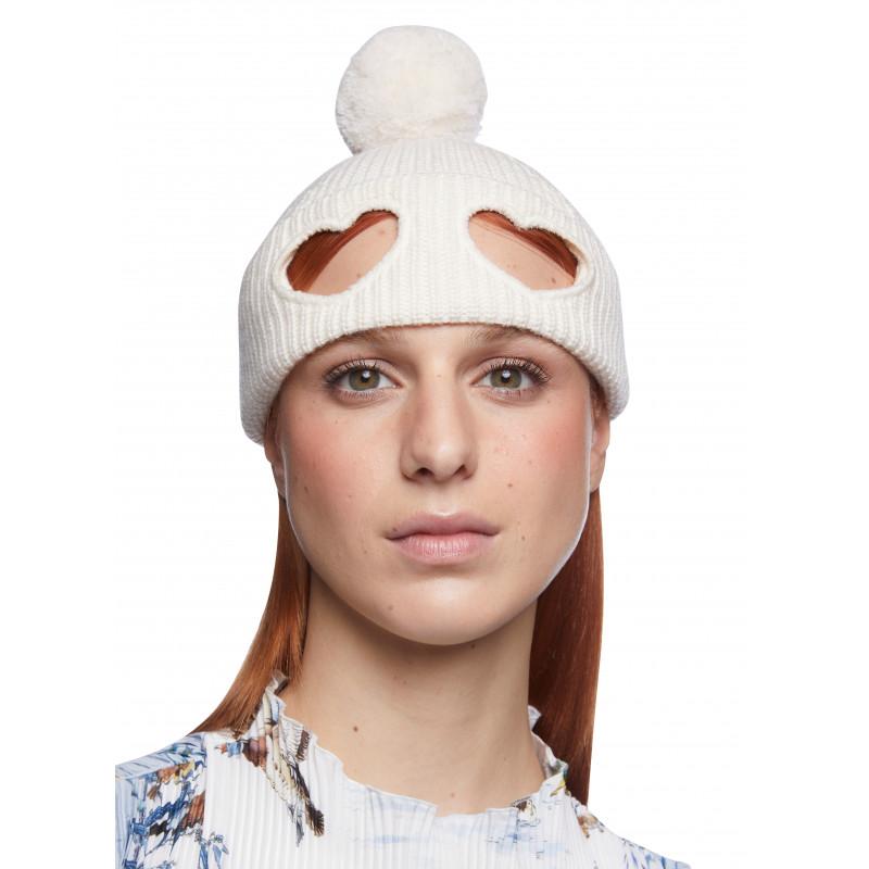 Vivetta CAPPELLO RICAMO CUORI LANA VERGINE